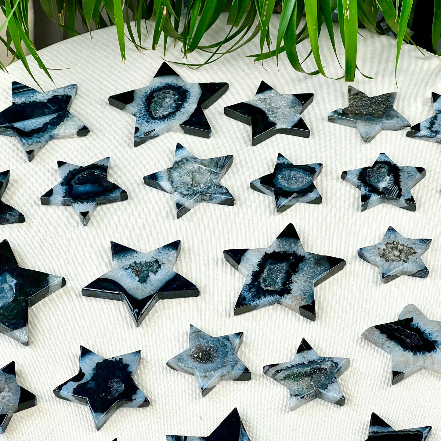 black agate stars