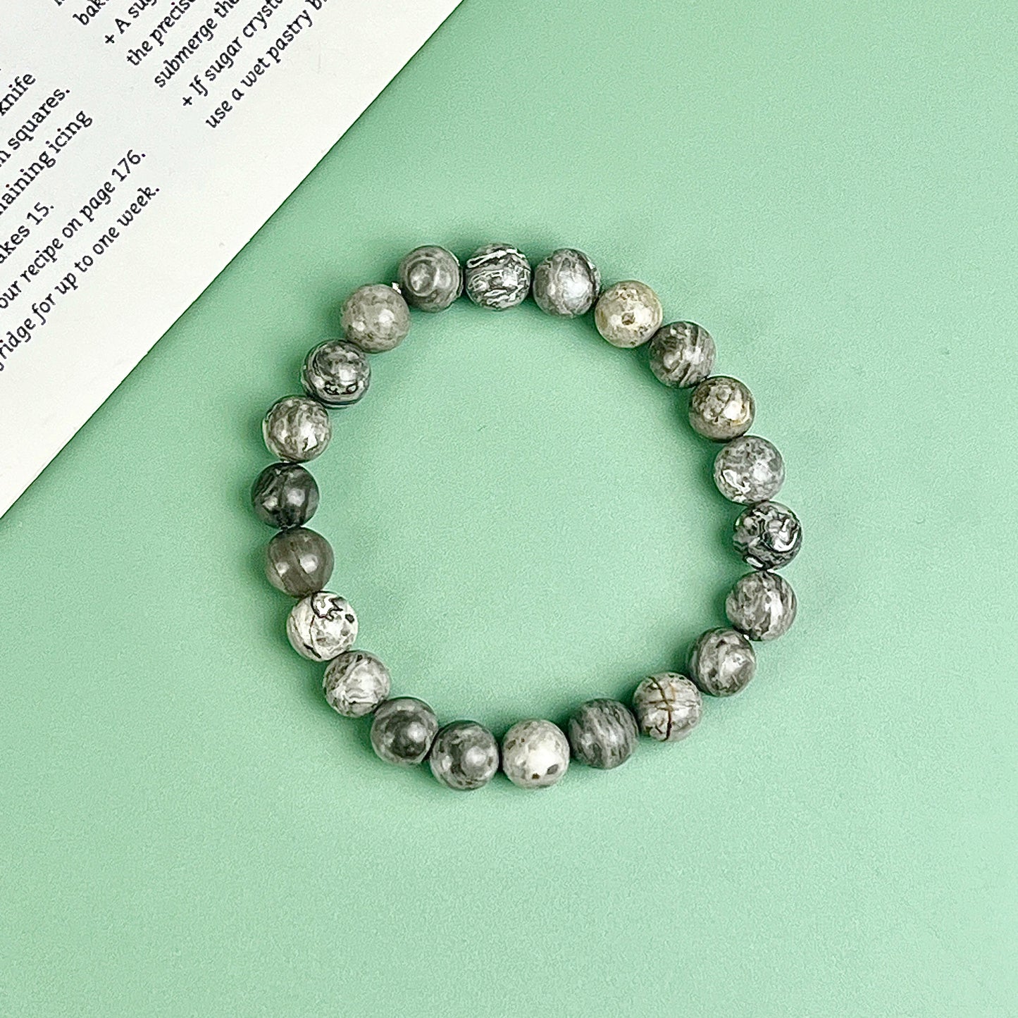 Picasso jasper bracelet 8mm