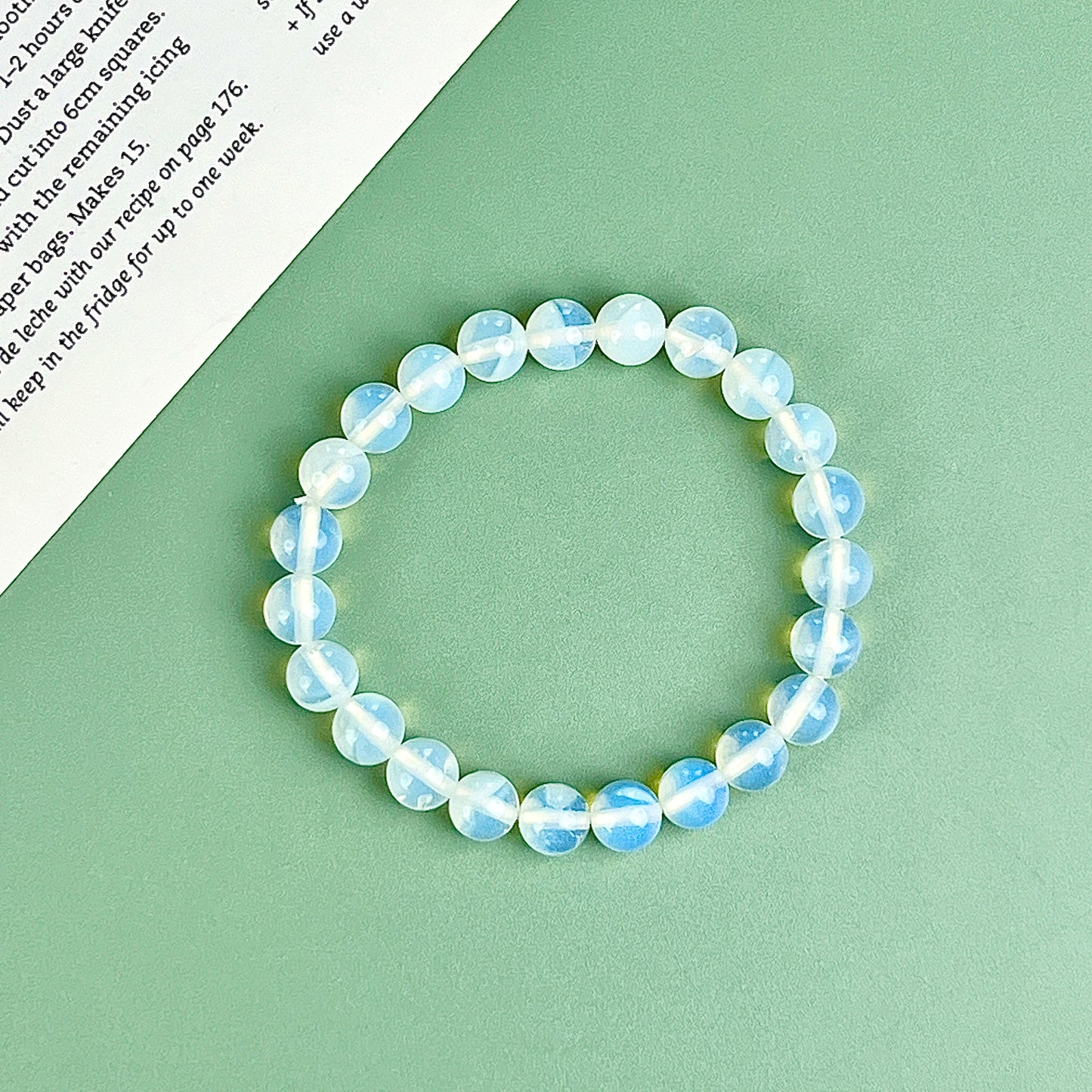 opalite bracelet 8mm