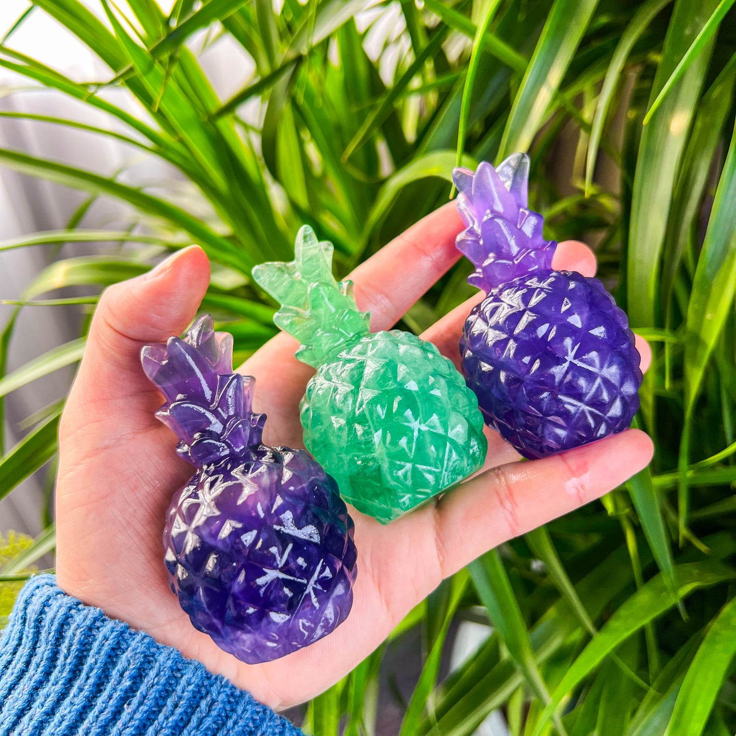 fluorite pineapple