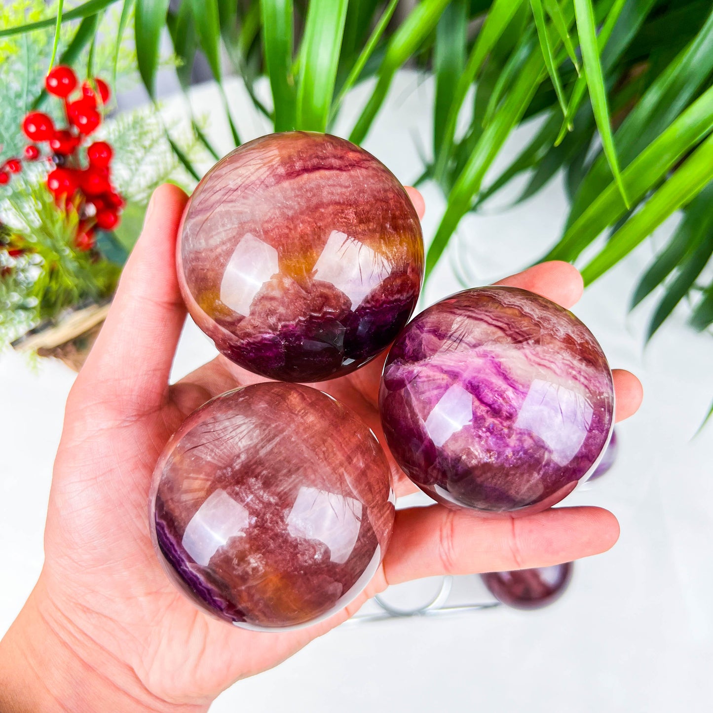 fluorite sphere