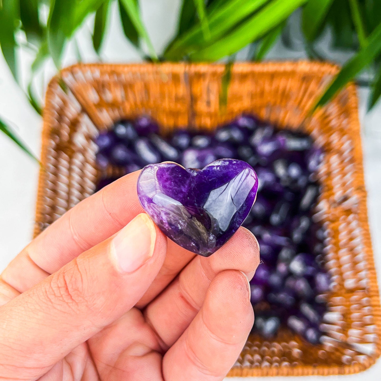 amethyst heart