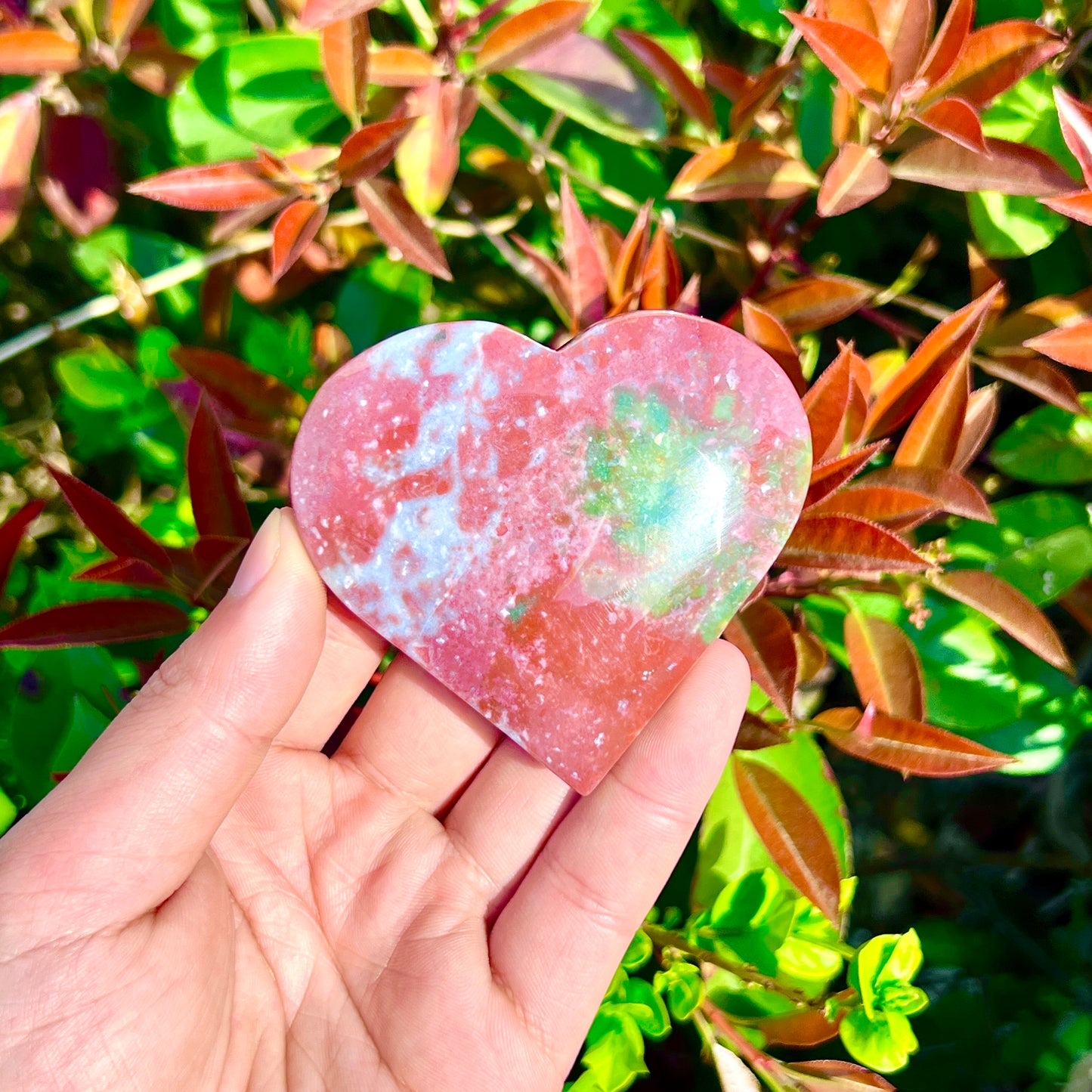 ocean jasper heart