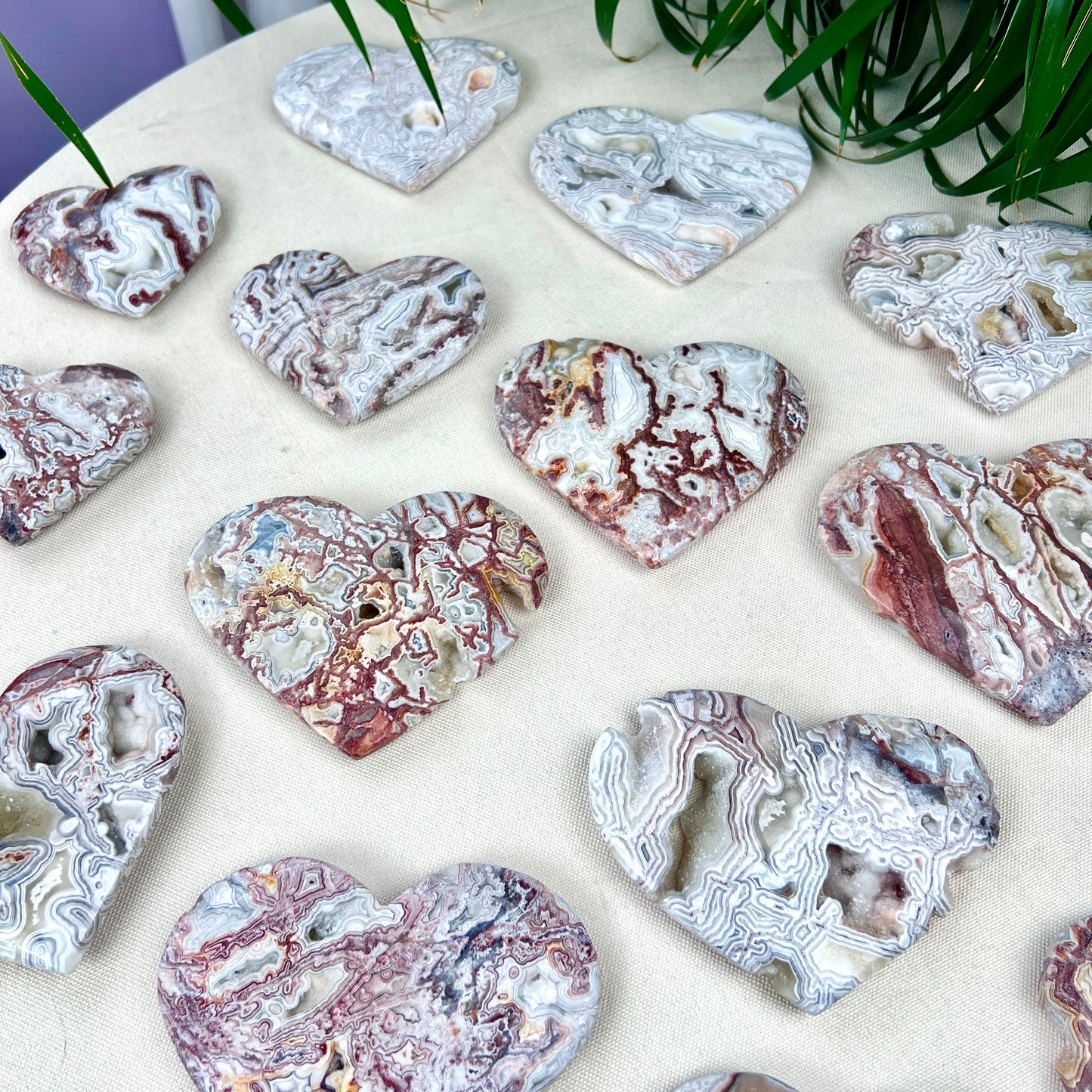 mexico agate heart