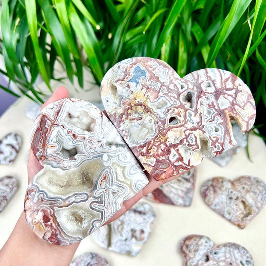 mexico agate heart