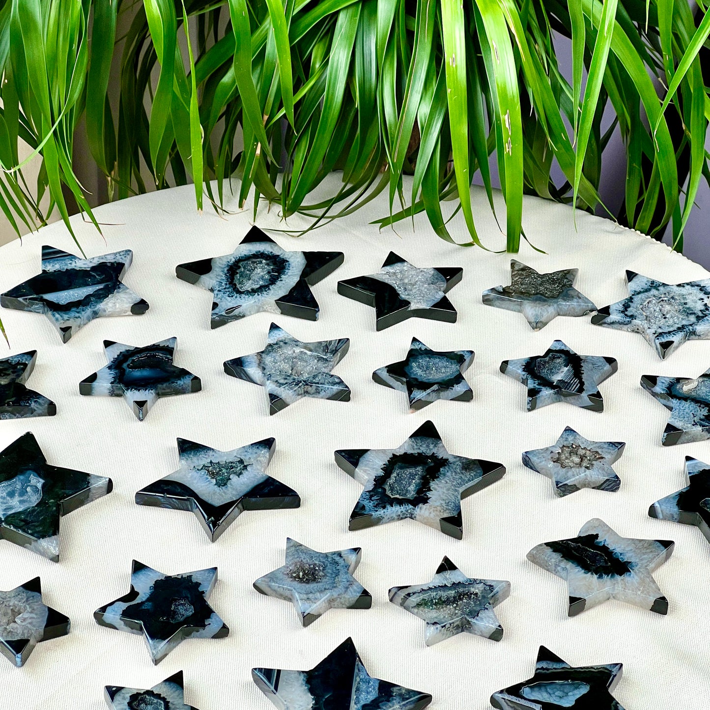 black agate stars