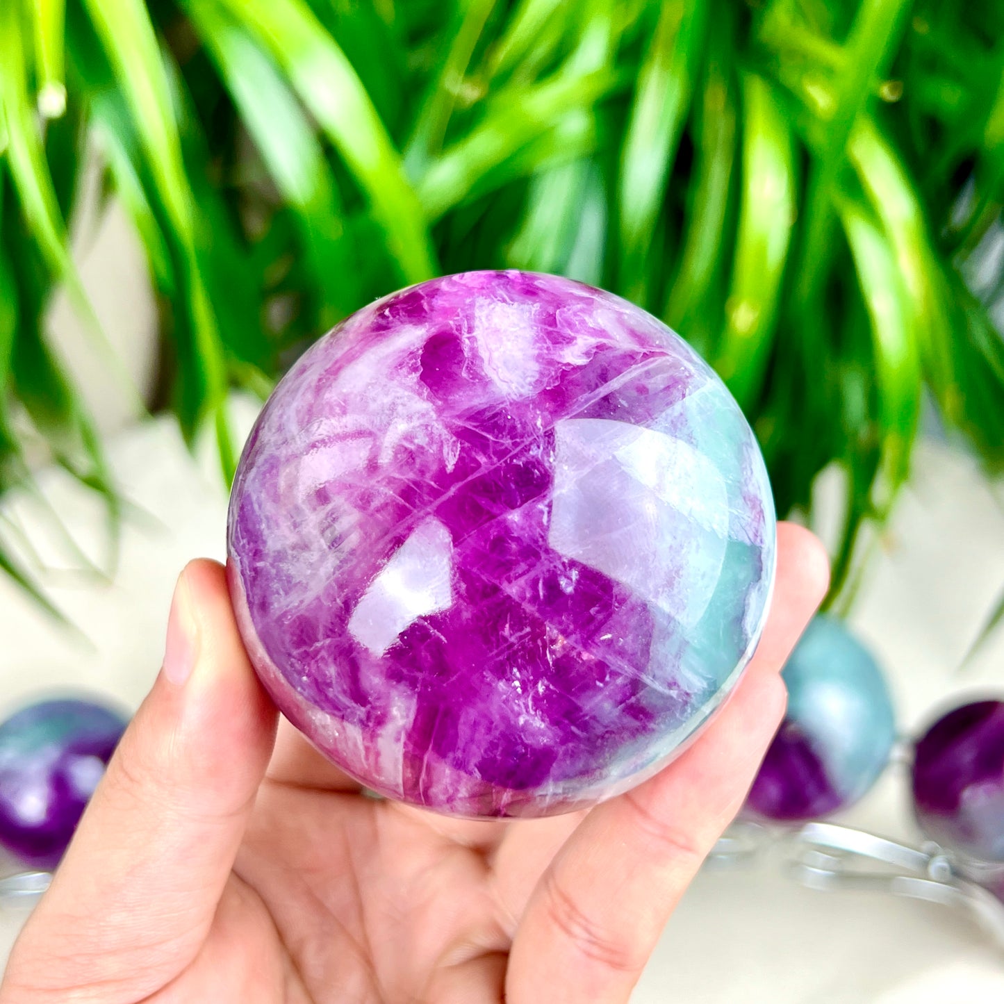 fluorite sphere