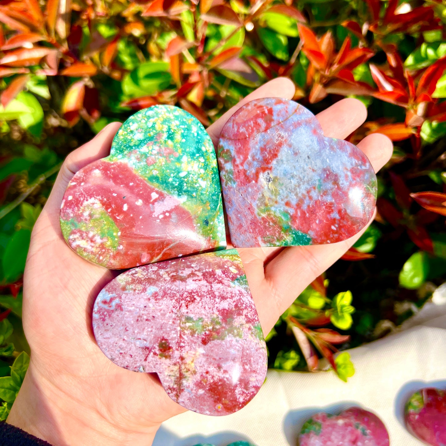 ocean jasper heart