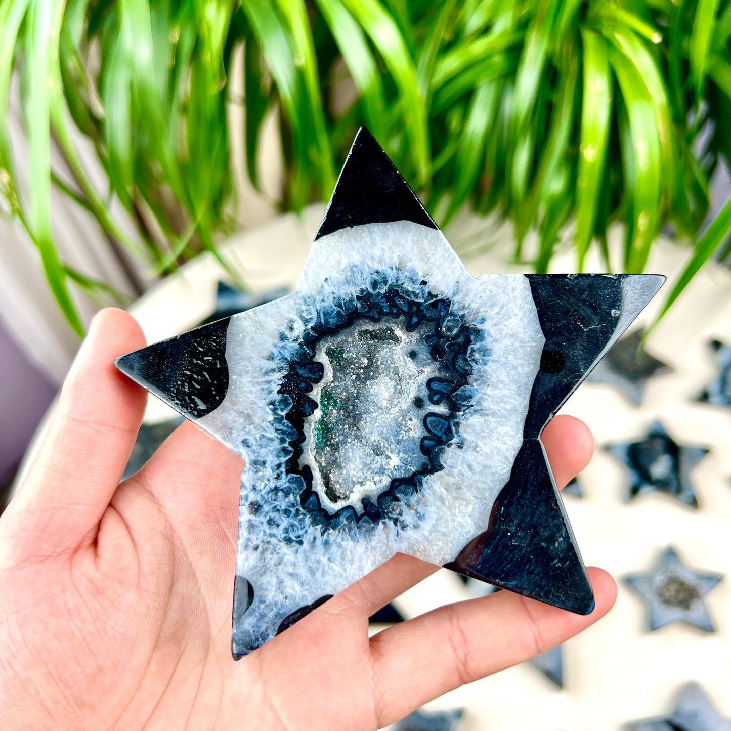 black agate stars