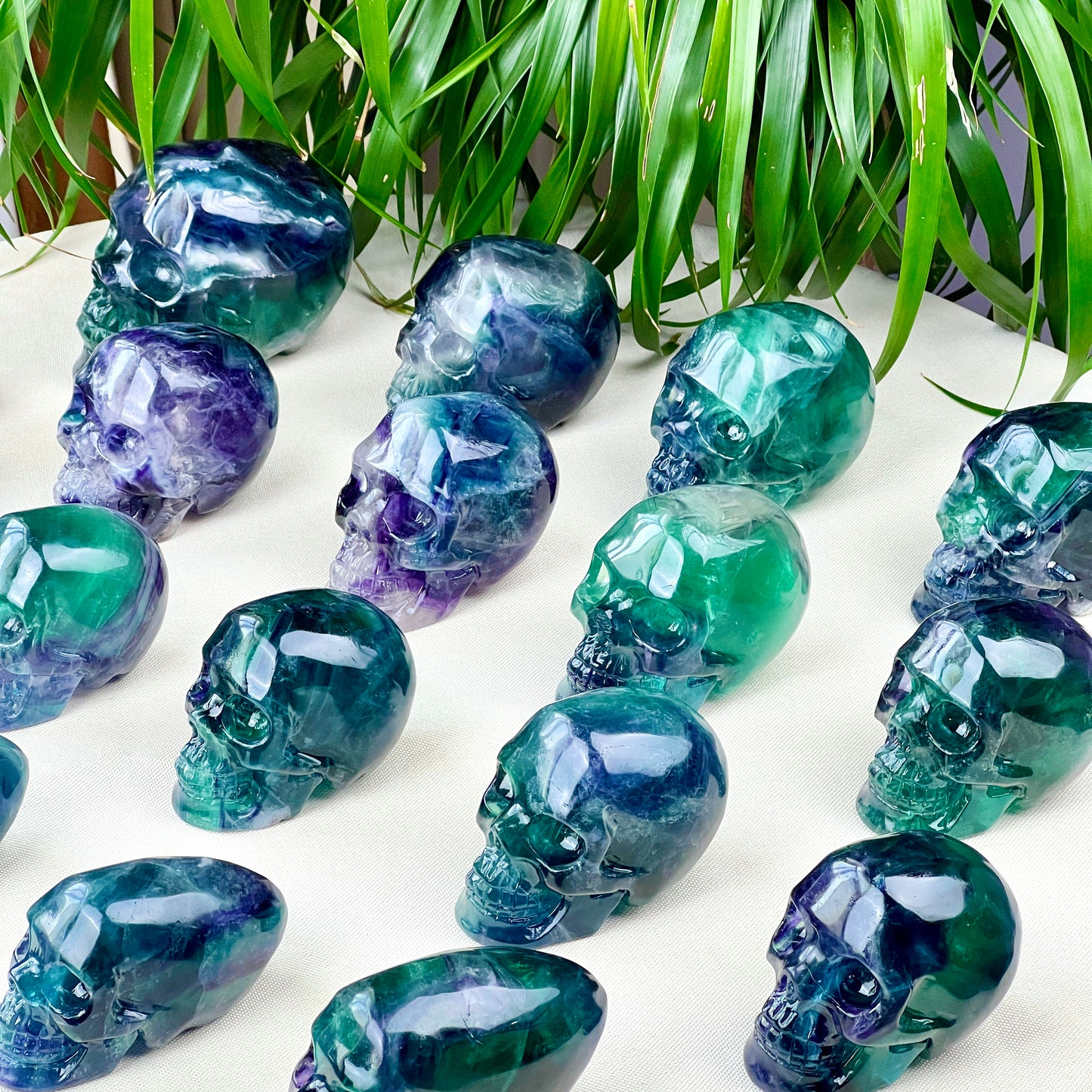 fluorite skull