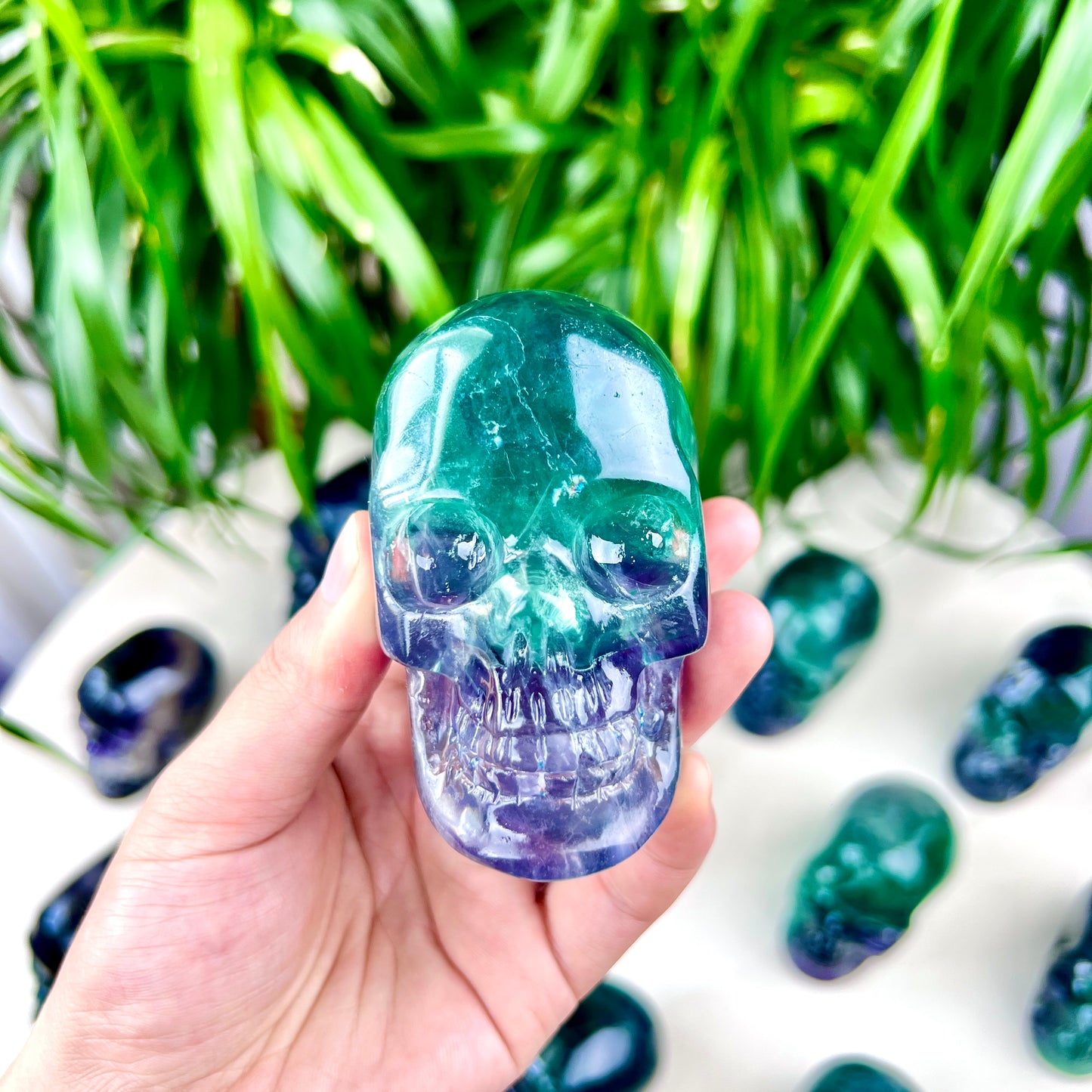 fluorite skull