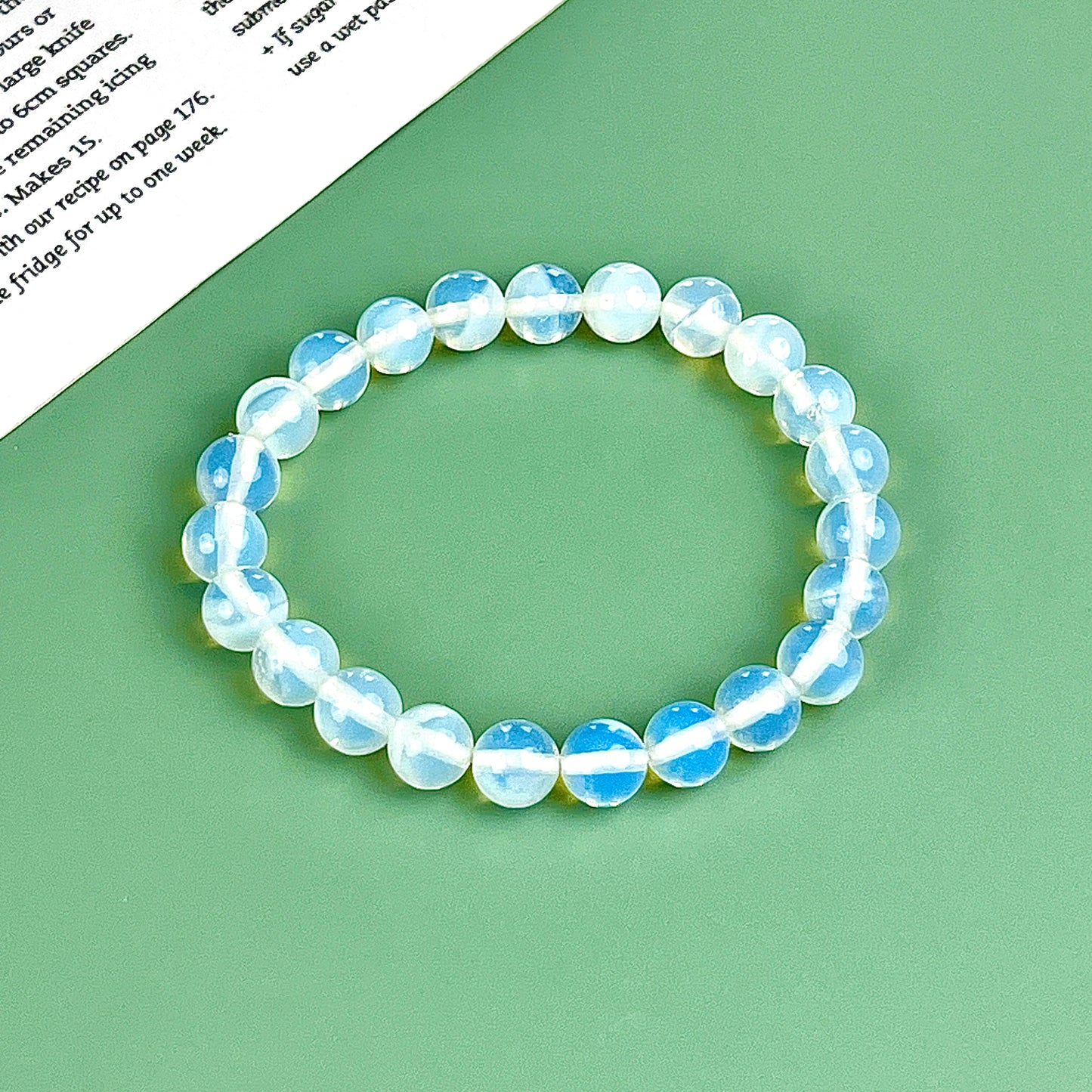 opalite bracelet  8mm