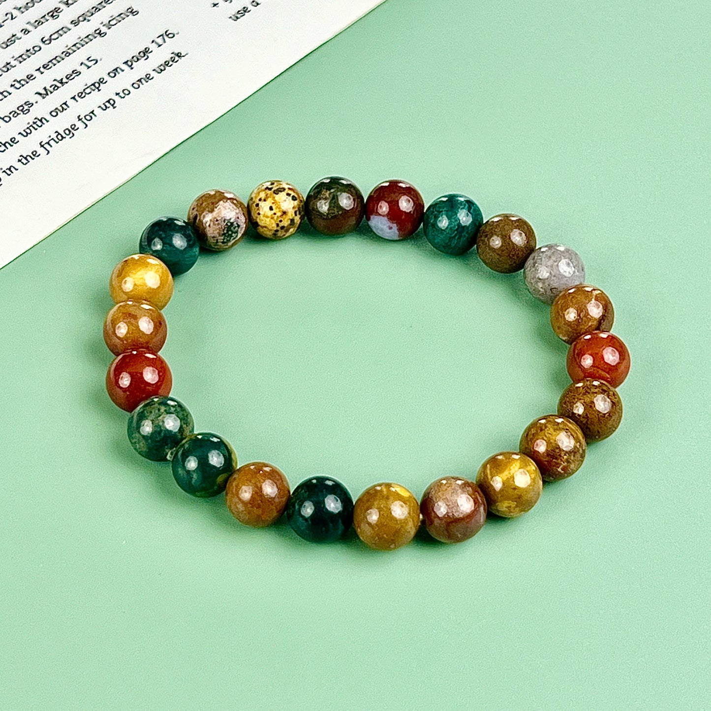 ocean jasper bracelet C 8mm