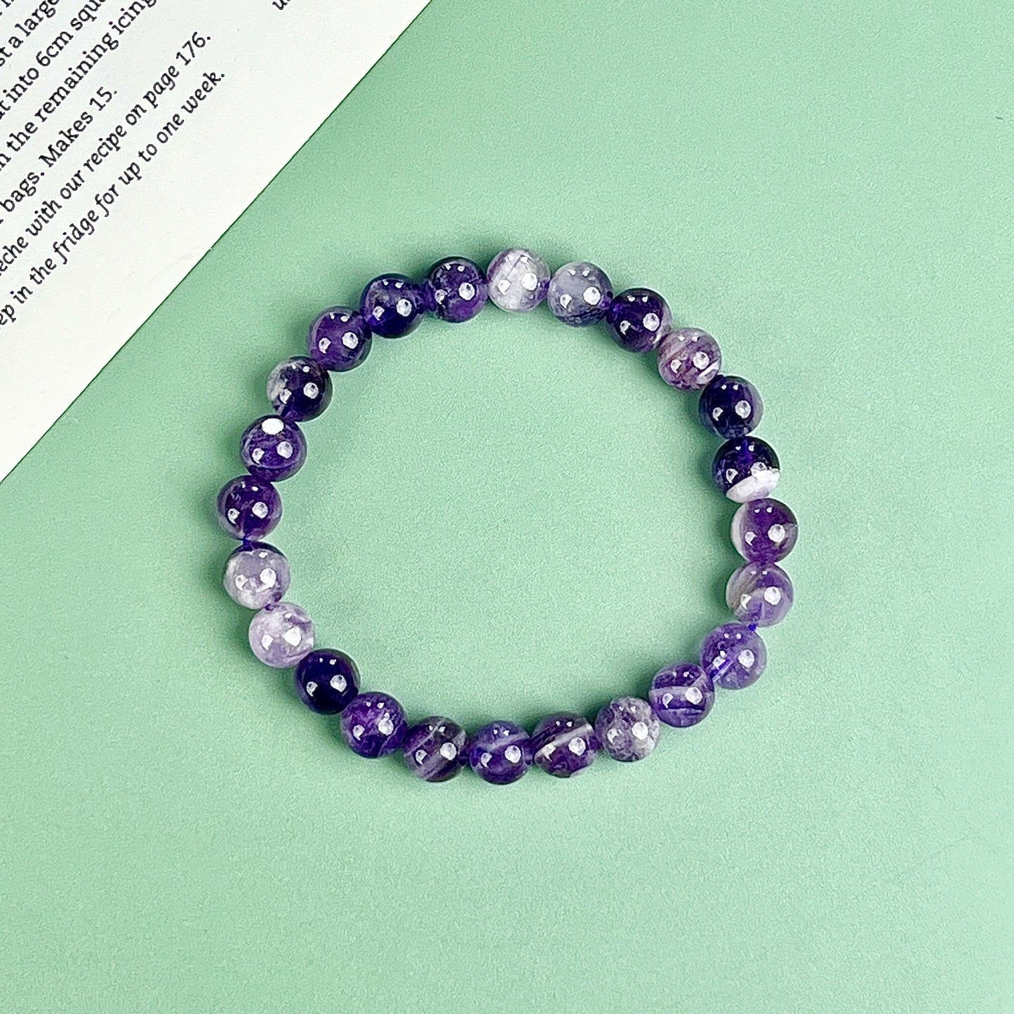 dream amethyst bracelet 8mm