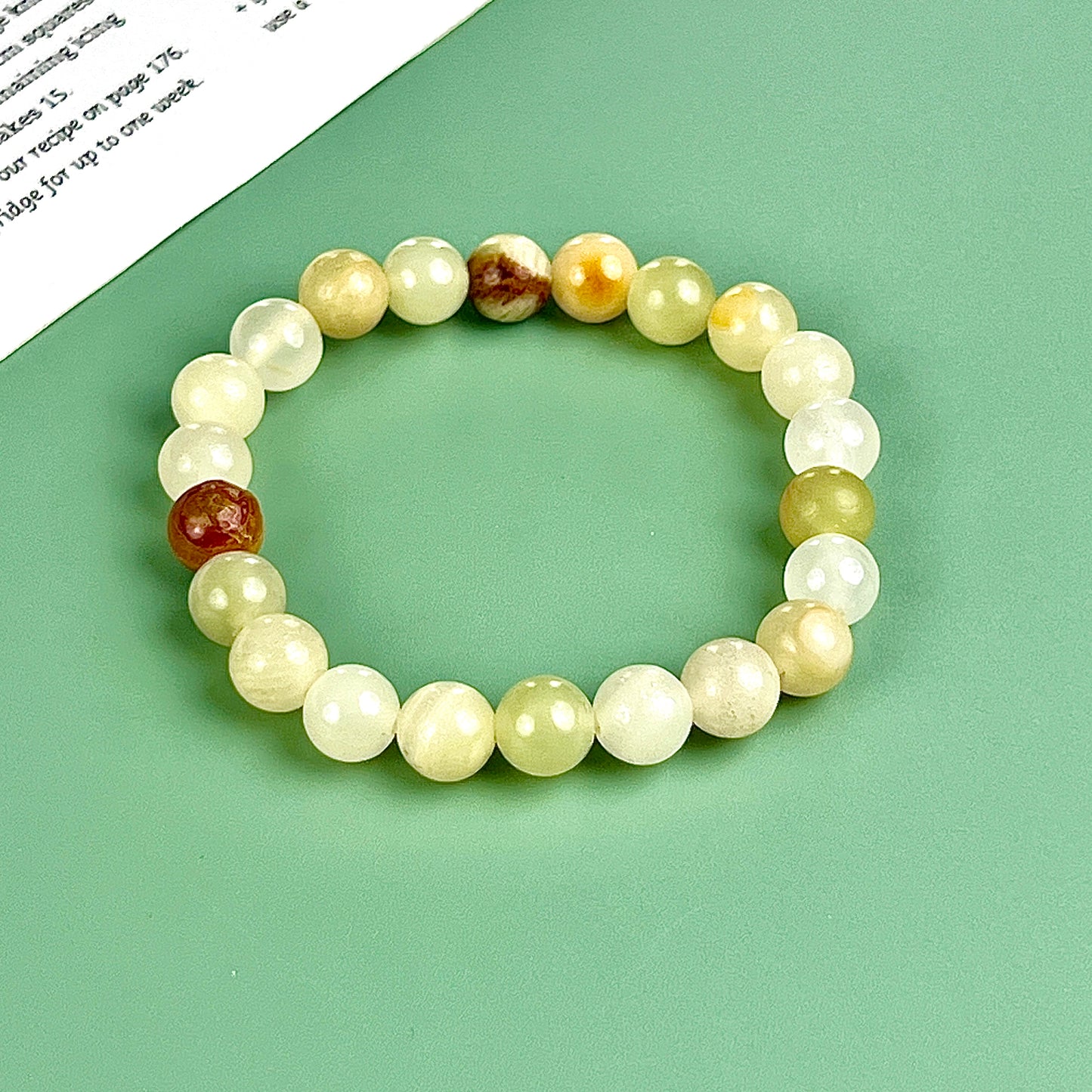 Afghanistan jade bracelet  8mm