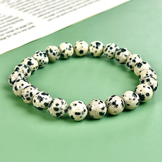 dalmatian  bracelet  8mm