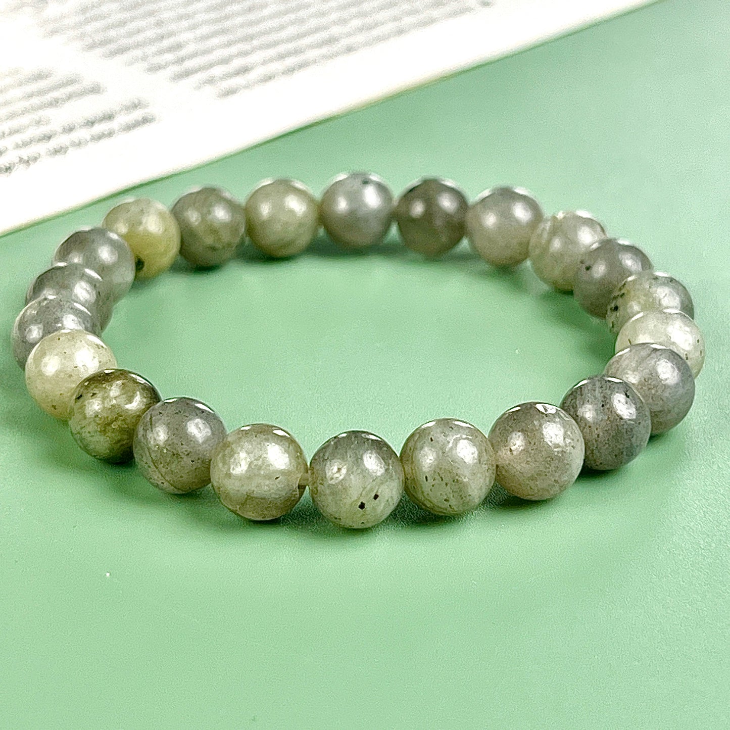 labradorite  bracelet  8mm