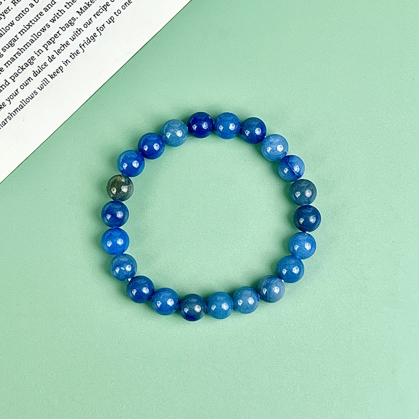 blue aventurine bracelet 8mm