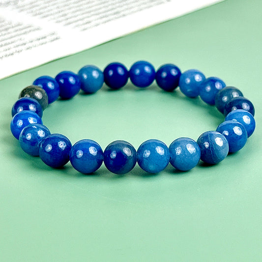 blue aventurine bracelet 8mm