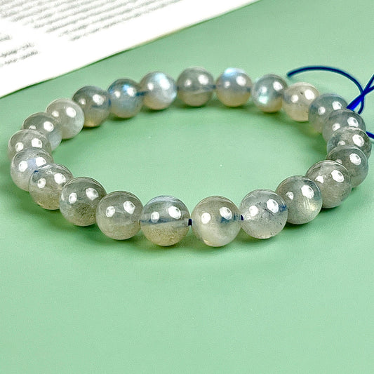 blue labradorite bracelet  8mm