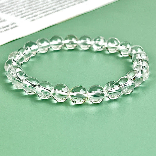 clear quartz bracelet  8mm