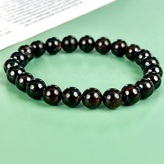 garnet bracelet  8mm