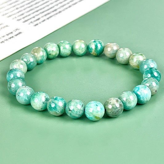 amozonite bracelet  8mm