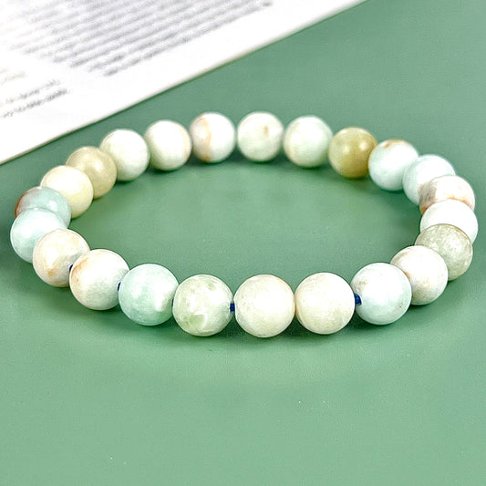 Caribbean calcite bracelet  8mm