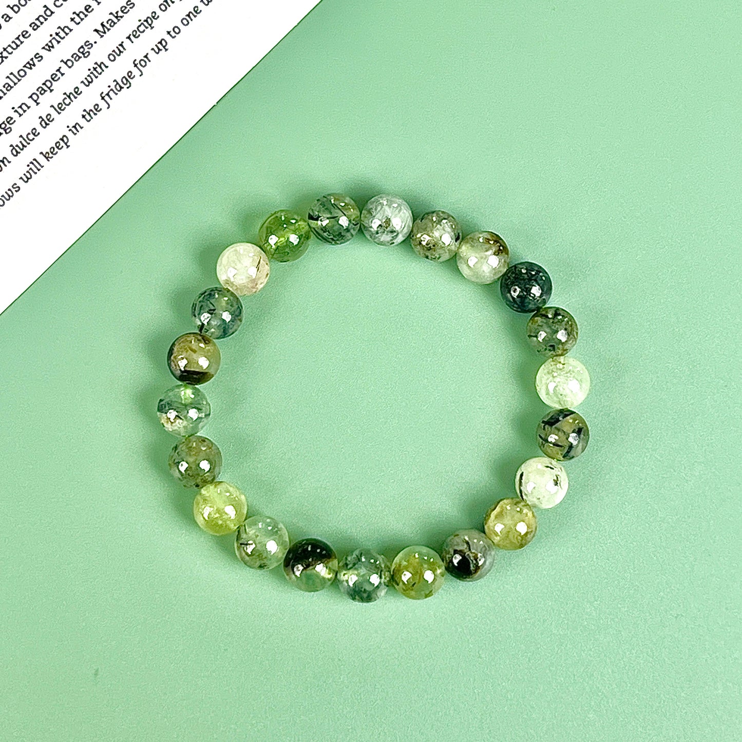 grape agate bracelet  8mm