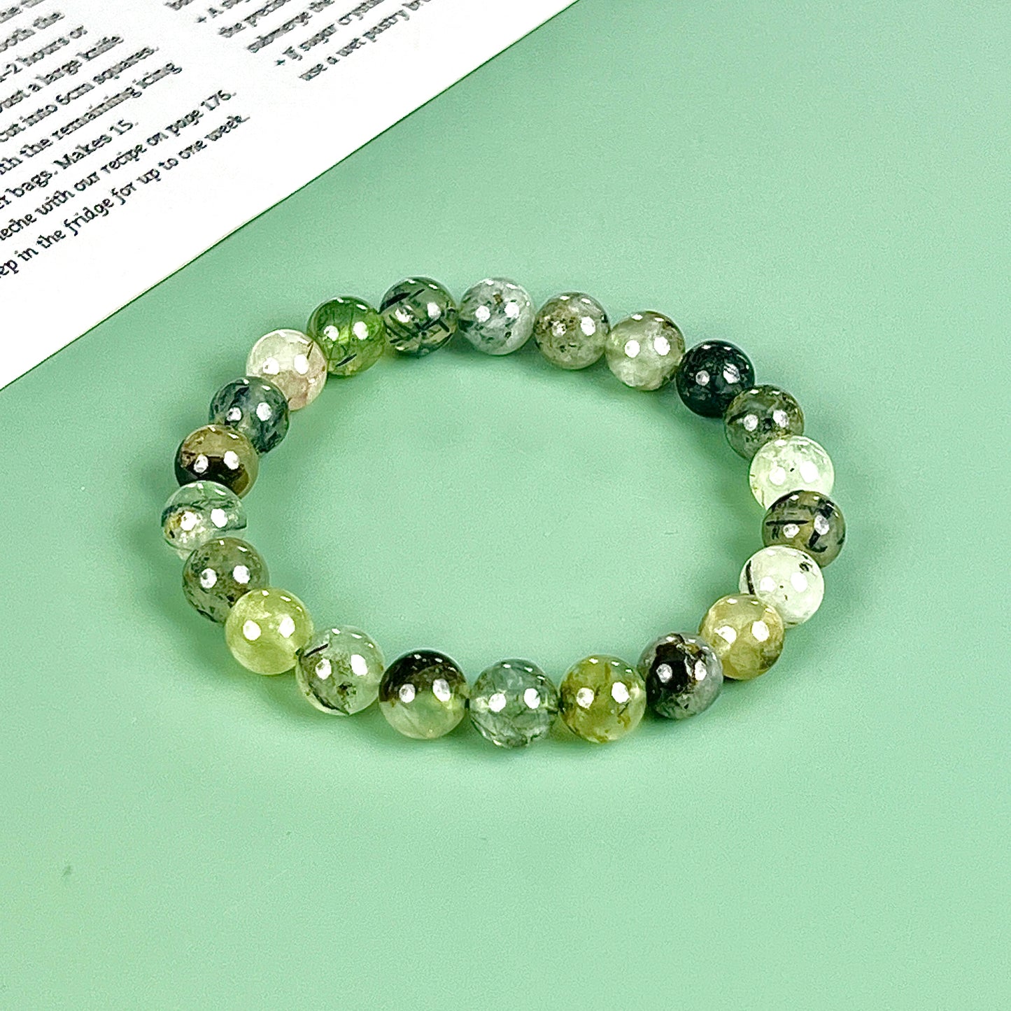 grape agate bracelet  8mm