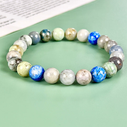 multi-crystal bracelet 8mm