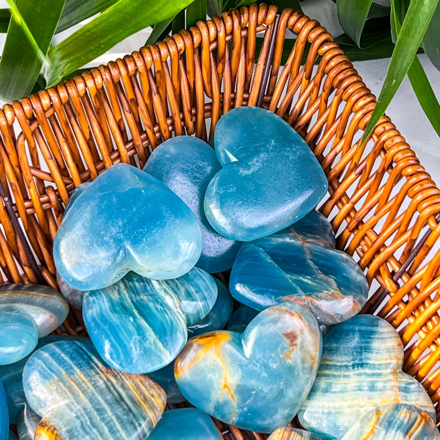 blue onyx heart
