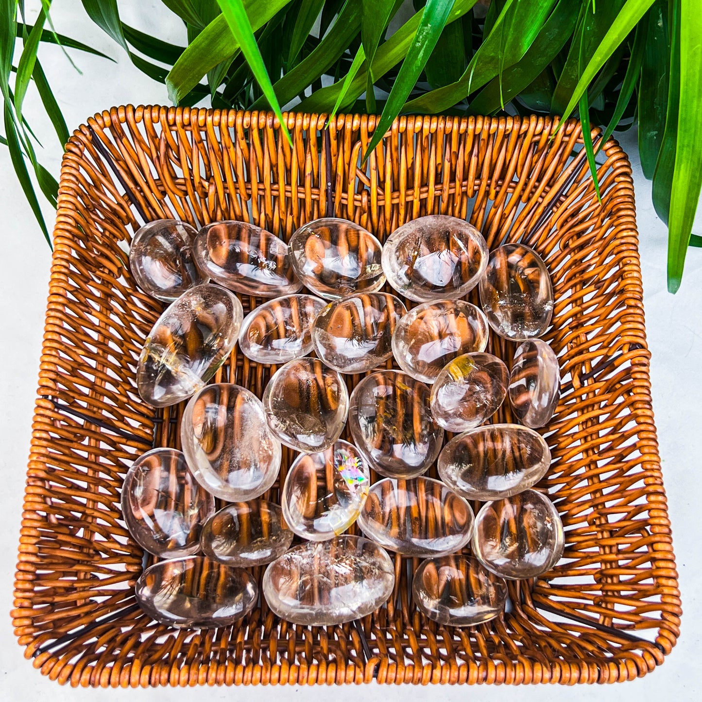 smoke quartz palm