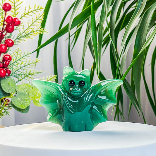 green aventurine bat