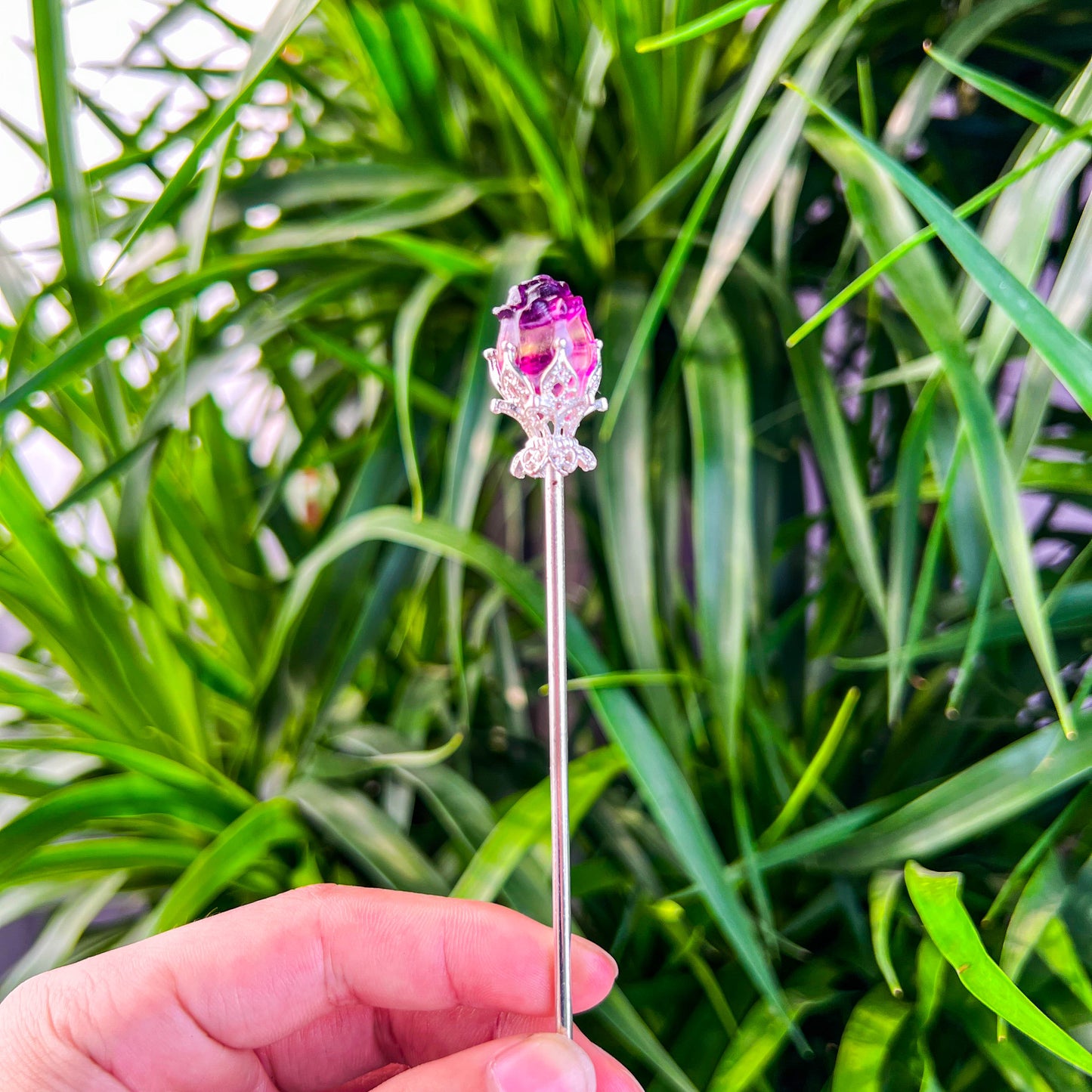 fluorite mini rose