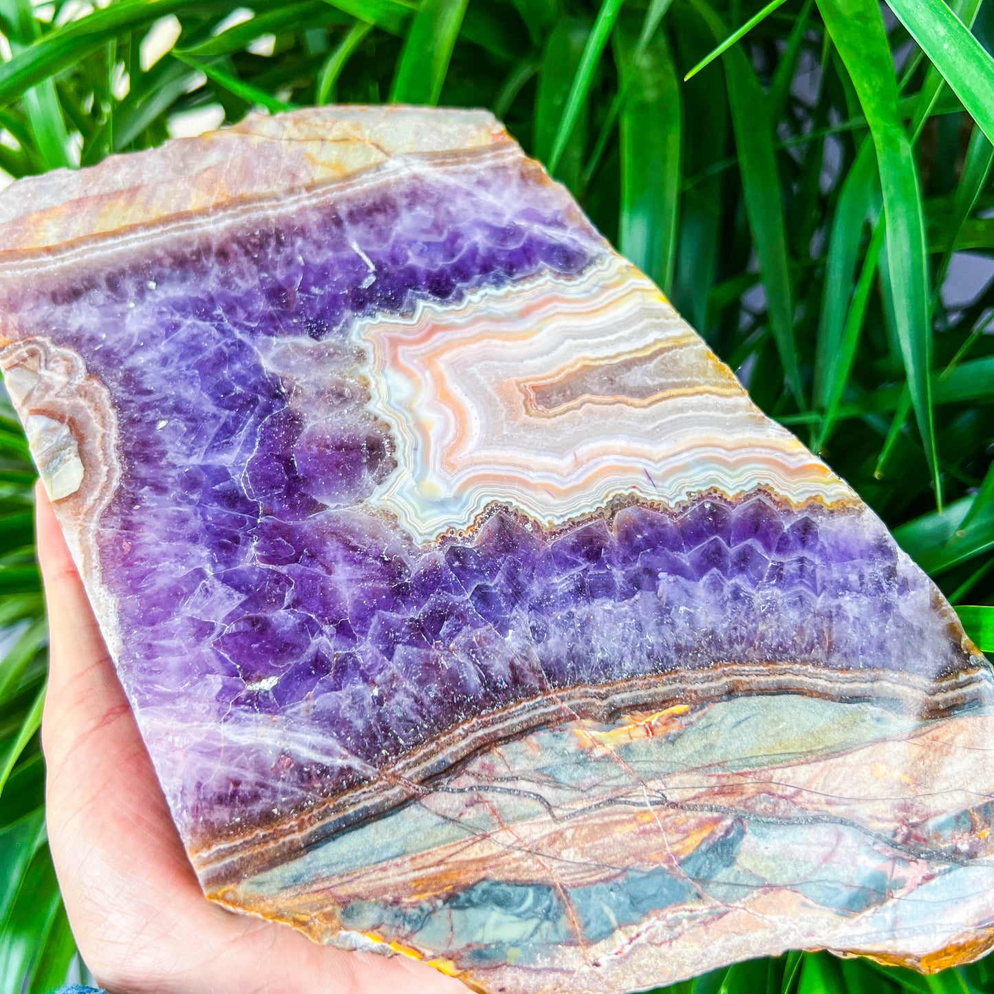dream amethyst slab