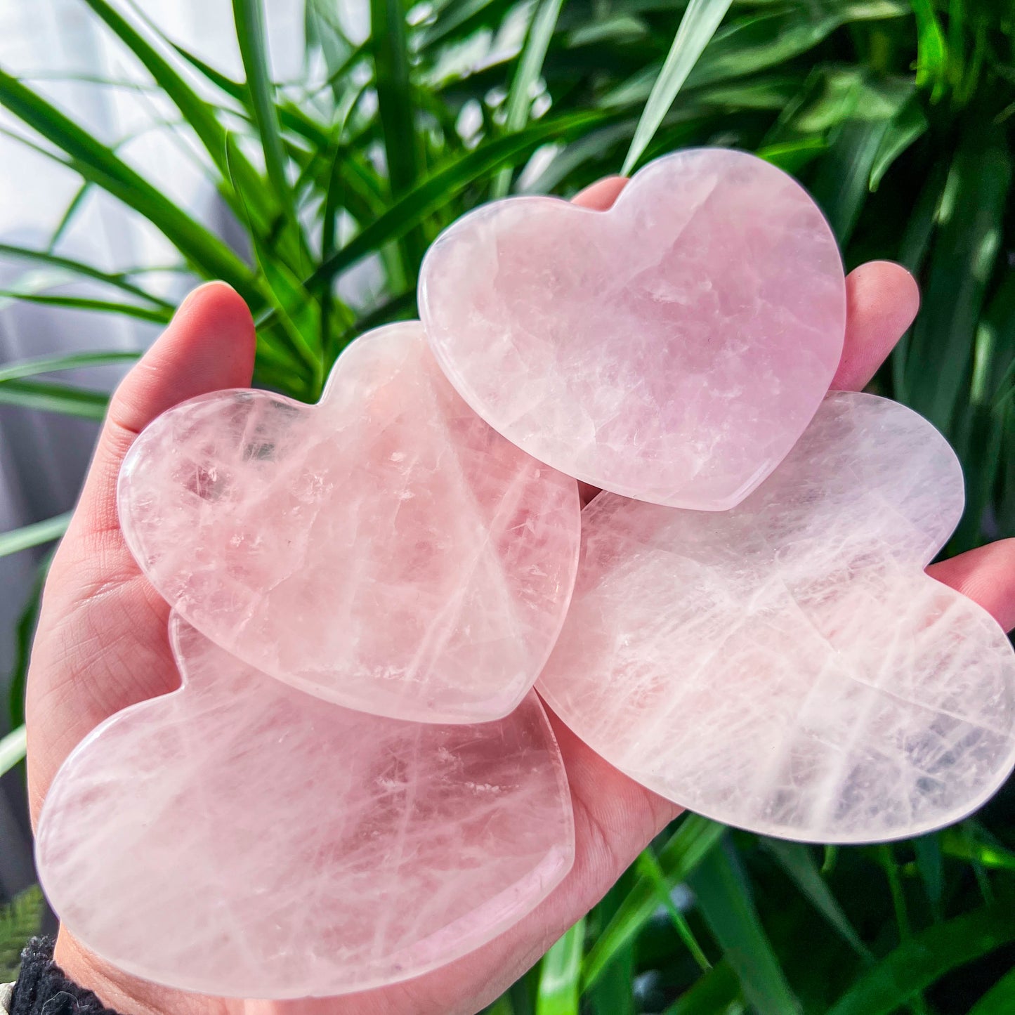 rose quartz guasha slab