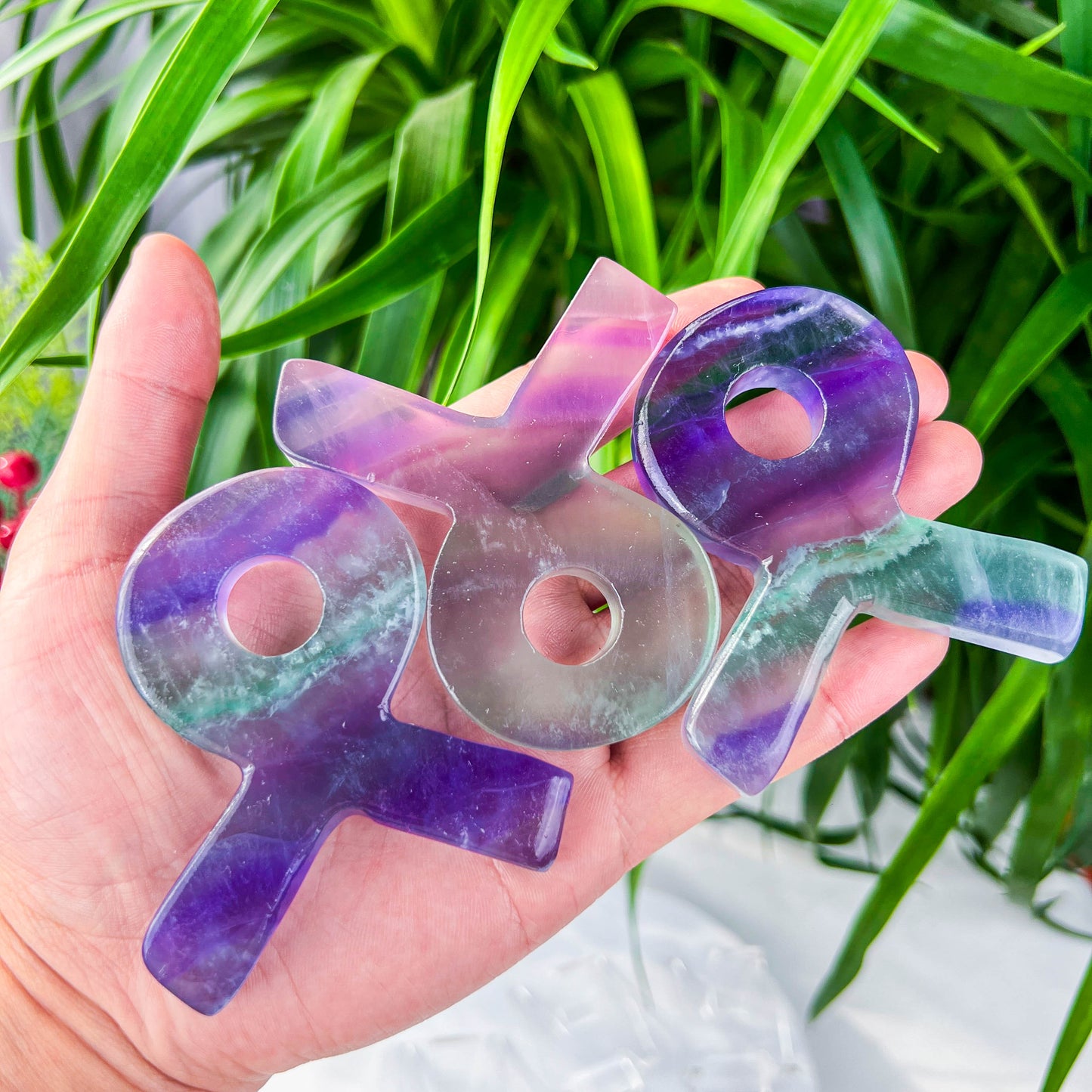 fluorite cross