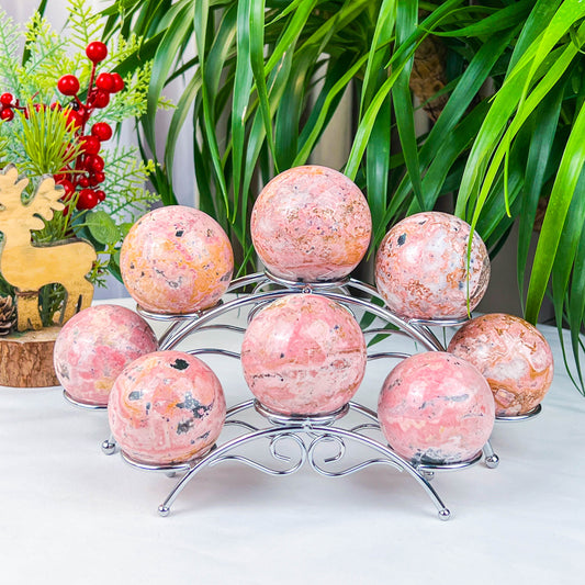 rhodochrosite sphere