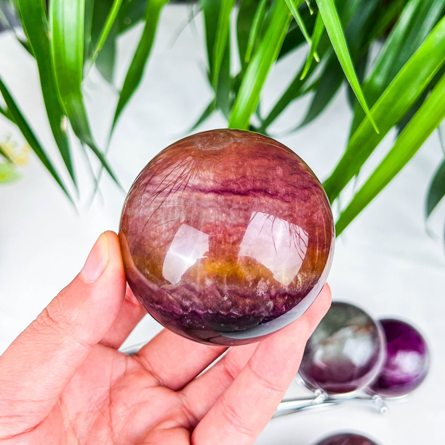fluorite sphere