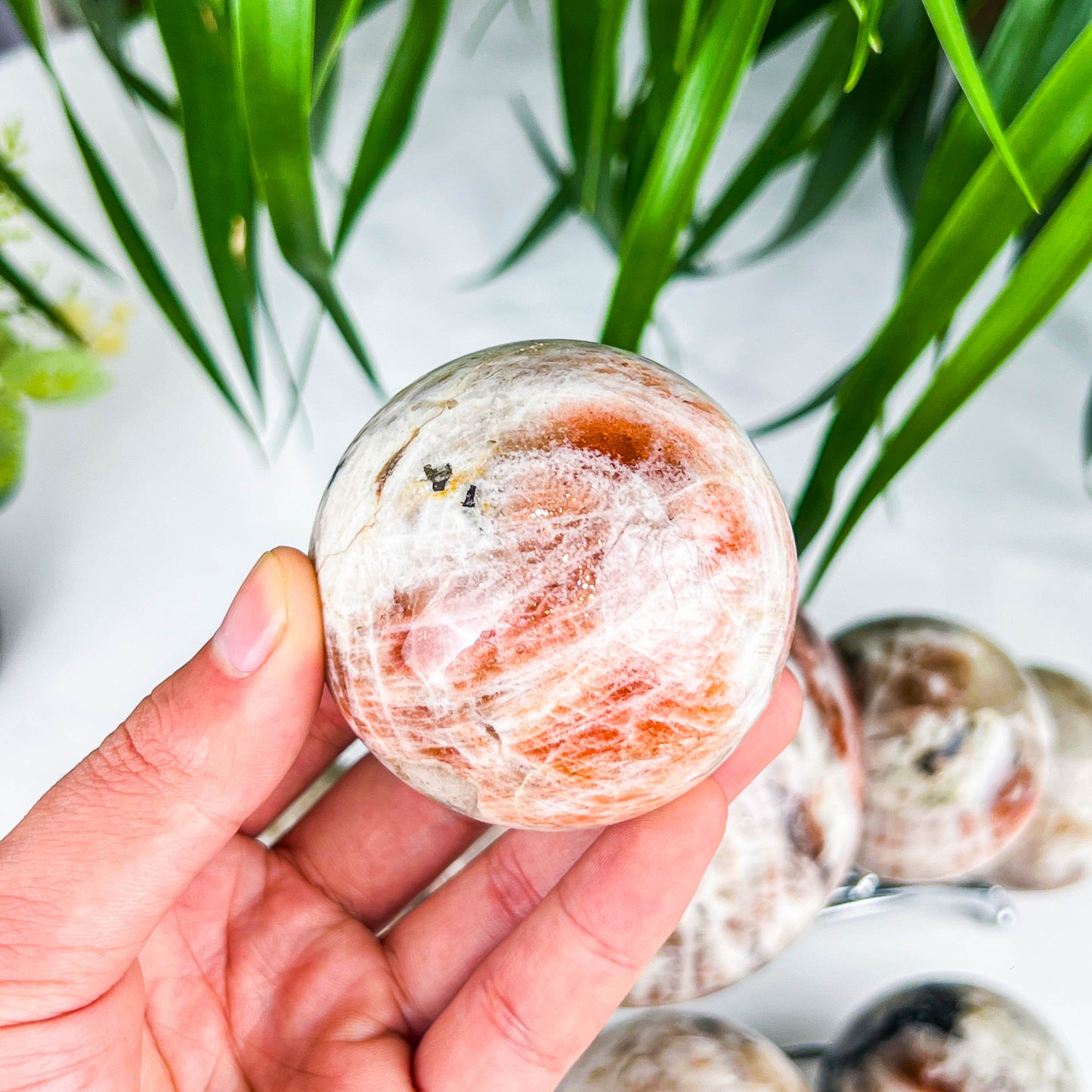 golden sunstone sphere