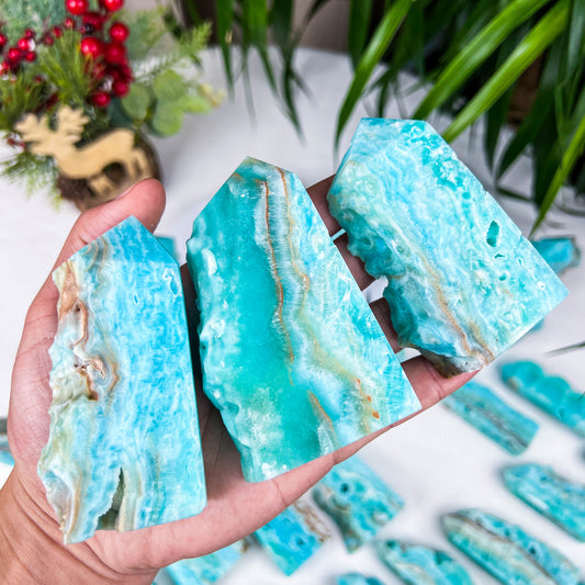 Caribbean calcite tower