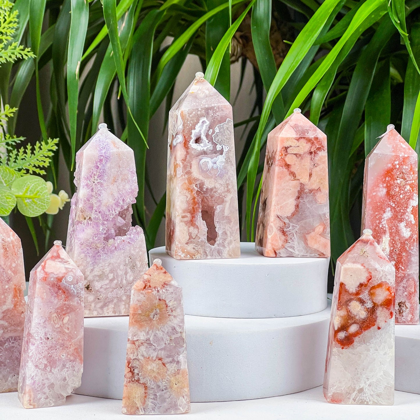pink amethyst tower