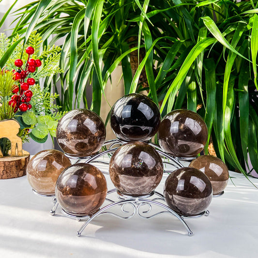 smokey quartz sphere