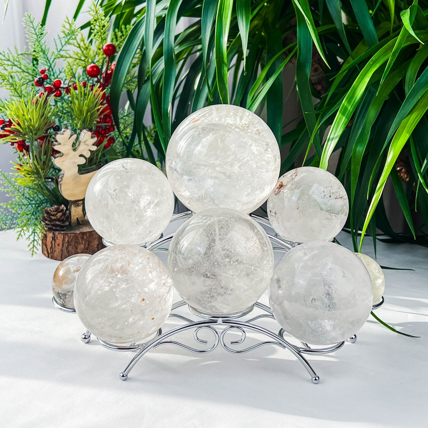 clear quartz sphere