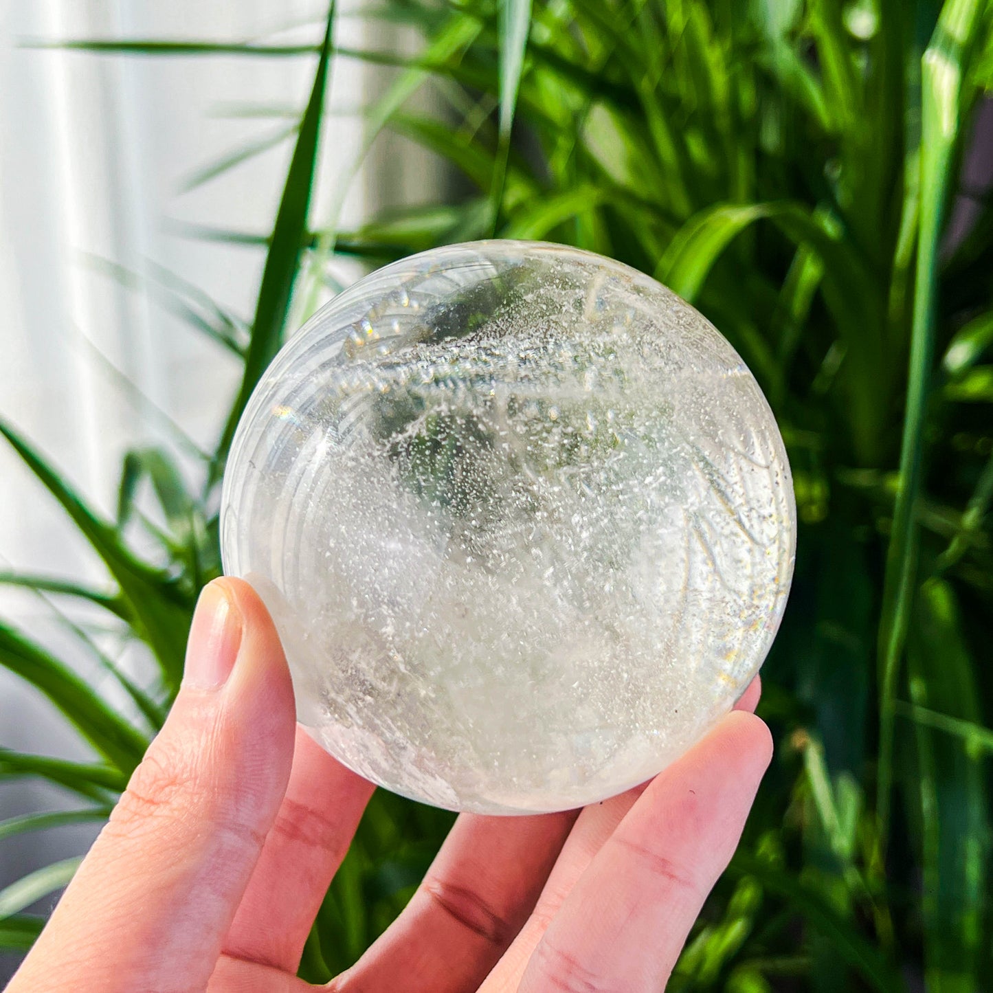 clear quartz sphere