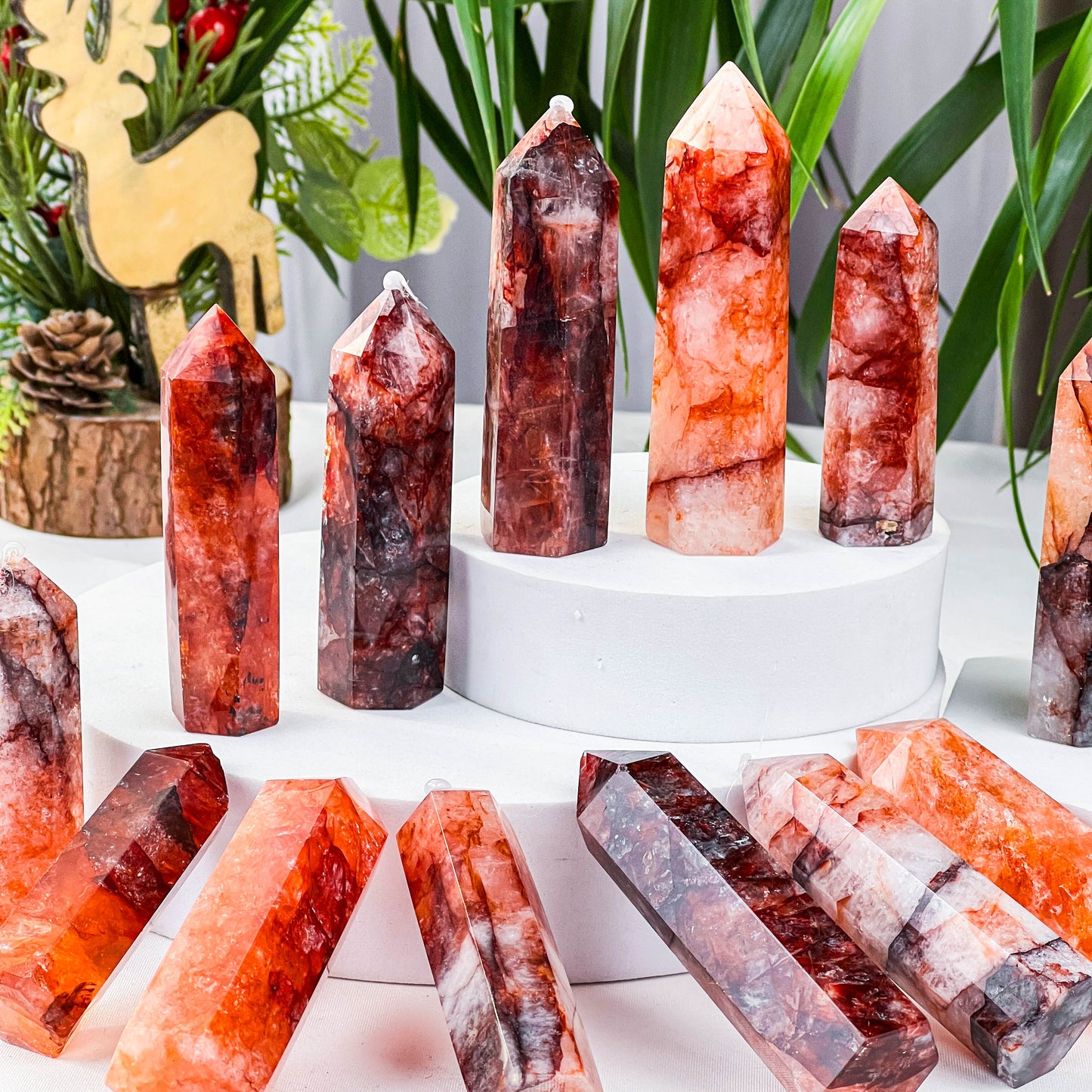 fire quartz tower