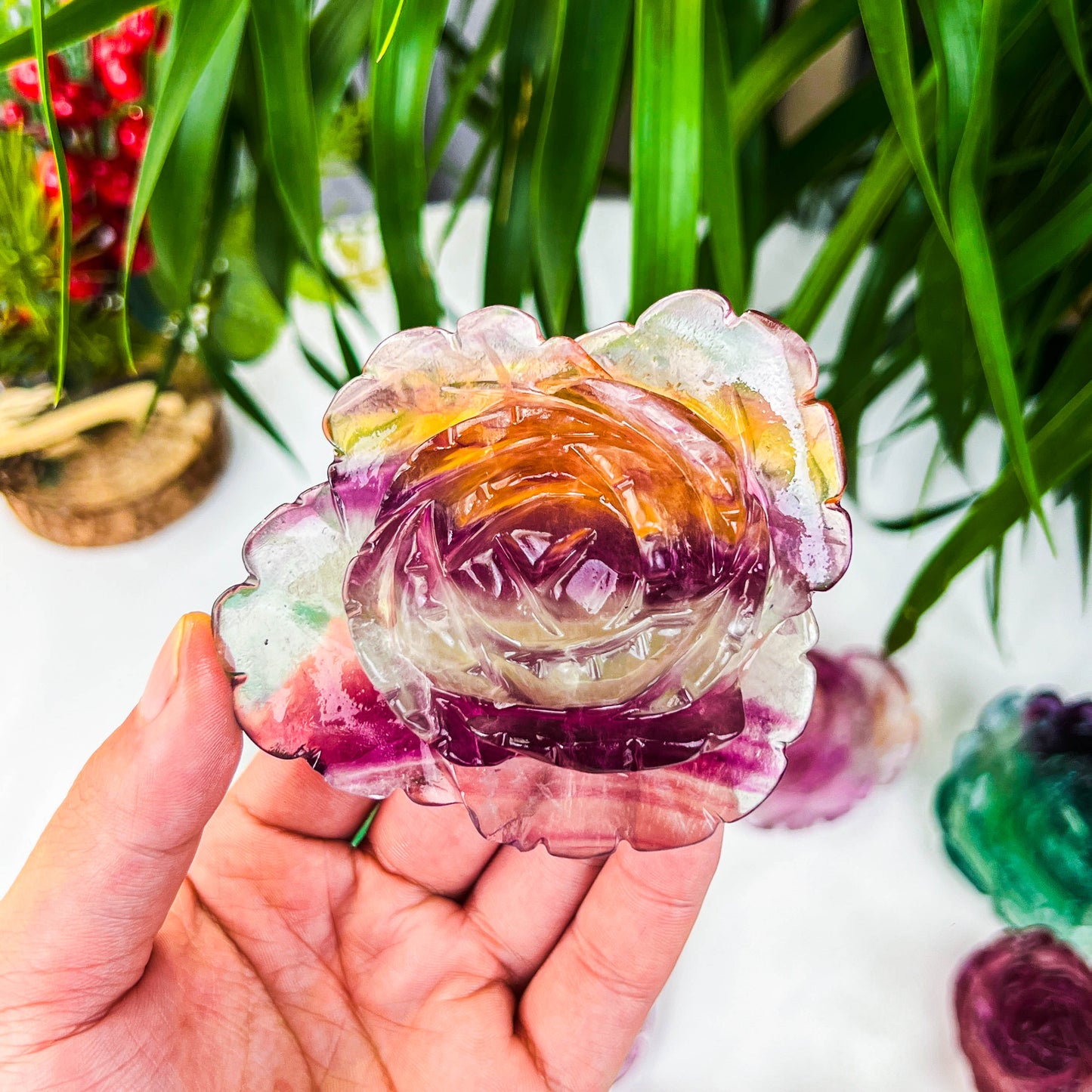 fluorite rose