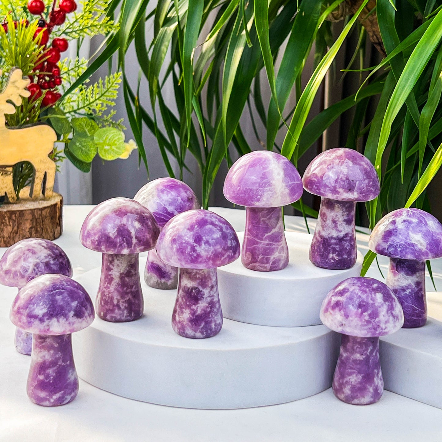 lepidolite mushroom