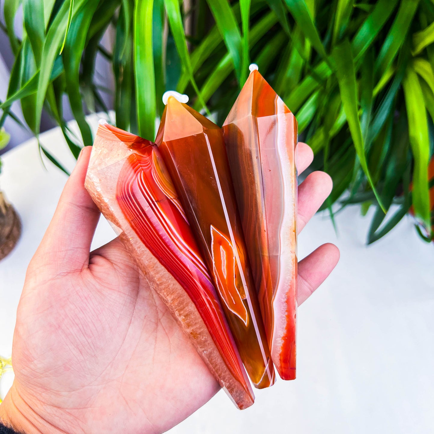 red carnelian wand
